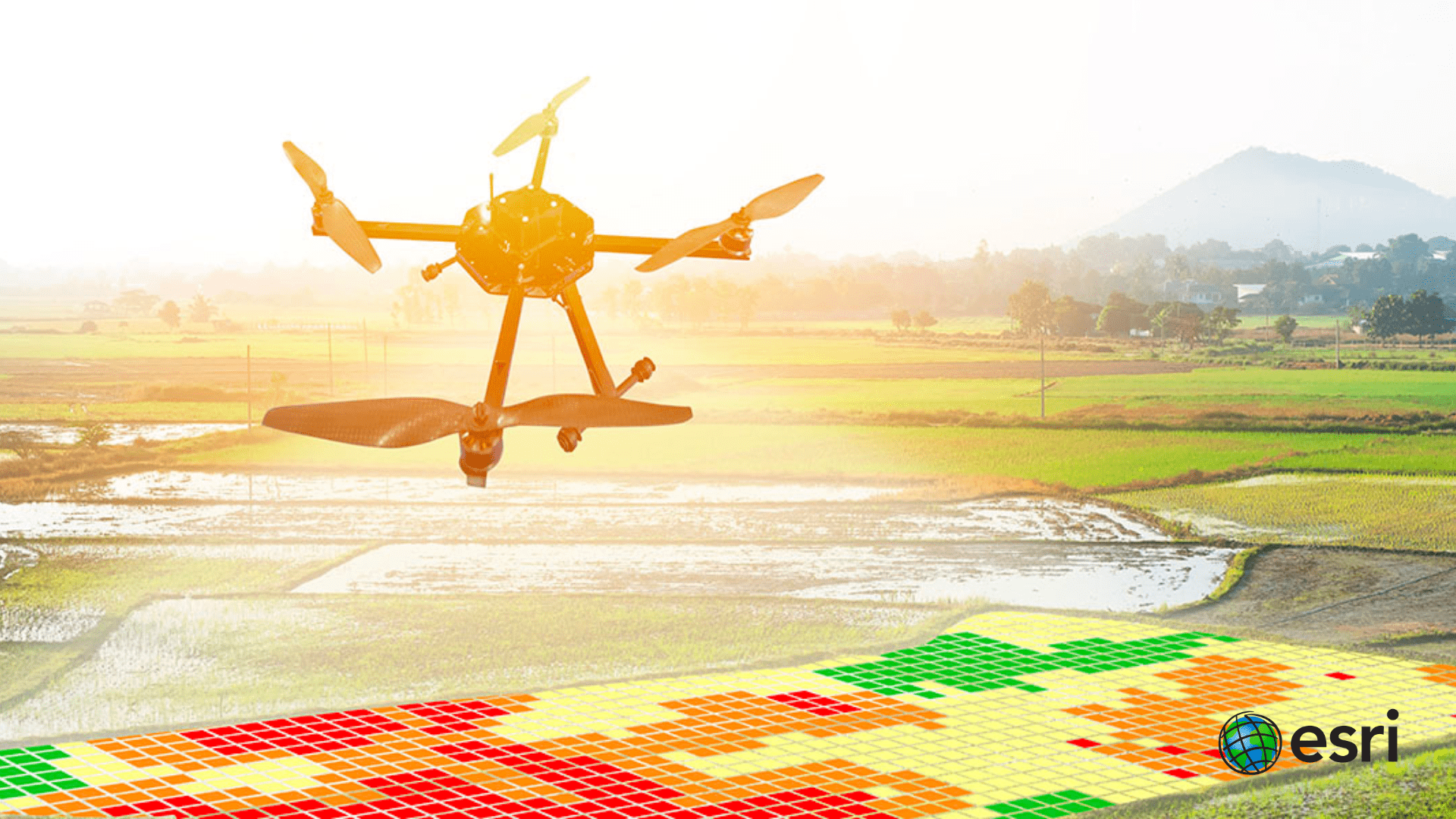WGIC member Esri's ArcGIS Earth Observation and GIS technology for agriculture