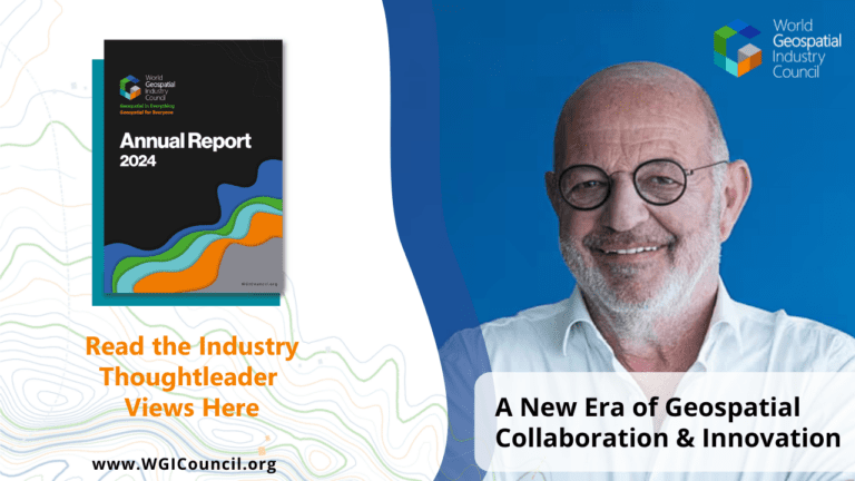 Geospatial Industry In A Pivotal Stage of Maturity and Expansion - Alain De Taeye, Vice-Chair, Patron Board, WGIC